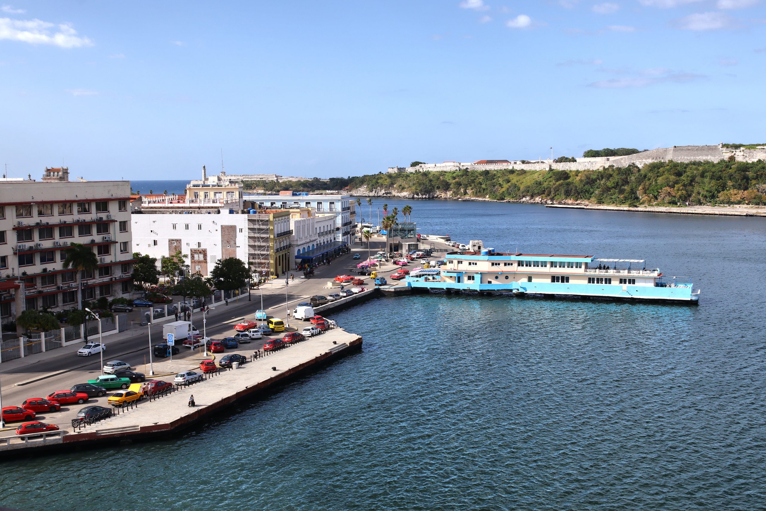 Havana Port from docked ship