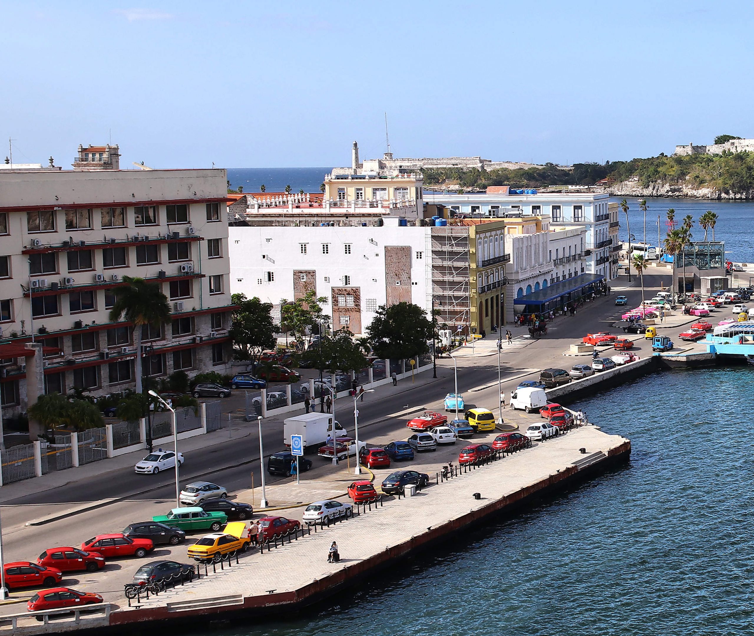 Detail from previous Havana Port from docked ship