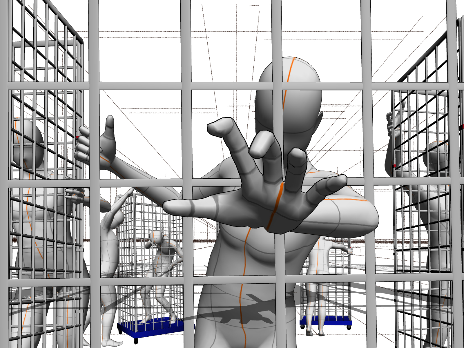 Picture Despair in the Zombie Warehouse